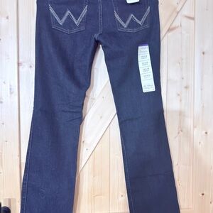 Wrangler Women's Dark Blue Boot Cut Jeans